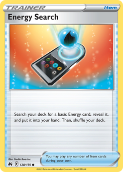 Energy Search — Crown Zenith 128/159