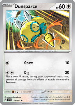 Dunsparce — Temporal Forces 128/162