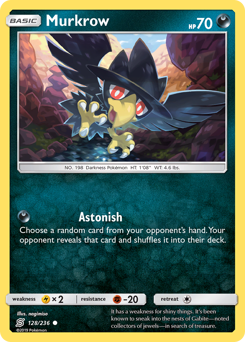 Murkrow — Unified Minds 128/236