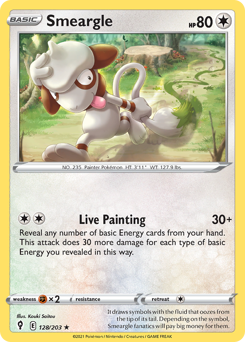 Smeargle — Evolving Skies 128/203