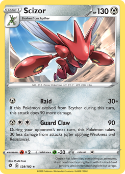 Scizor — Rebel Clash 128/192