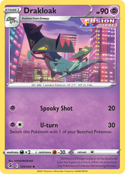 Drakloak — Fusion Strike 129/264