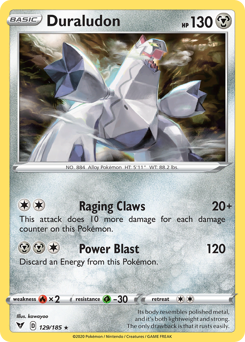 Duraludon — Vivid Voltage 129/185