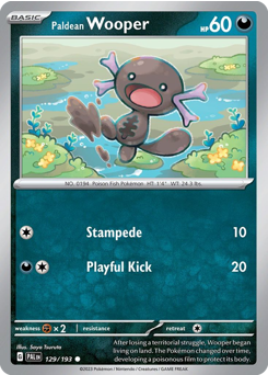 Paldean Wooper — Paldea Evolved 129/193