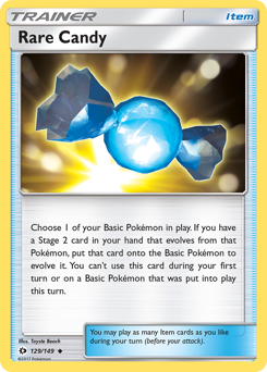 Rare Candy — Sun & Moon 129/149