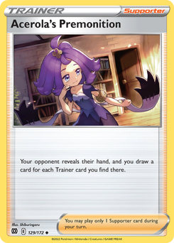Acerola's Premonition — Brilliant Stars 129/172