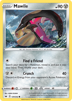Mawile — Sword & Shield 129/202