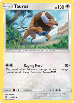 Tauros — Team Up 129/181