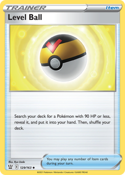Level Ball — Battle Styles 129/163