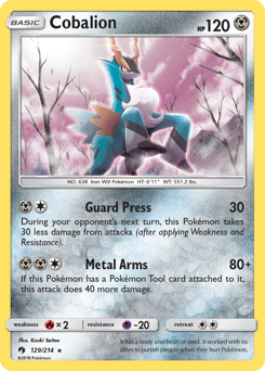 Cobalion — Lost Thunder 129/214