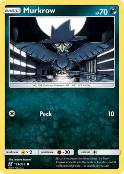 Murkrow — Unified Minds 129/236