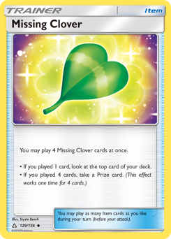 Missing Clover — Ultra Prism 129/156