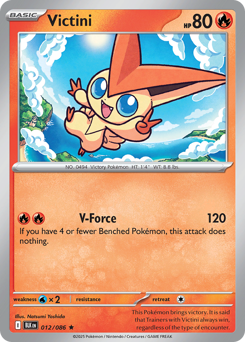 Victini — Black Bolt 12/86