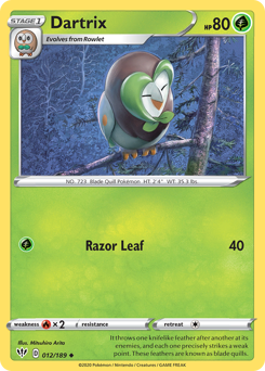 Dartrix — Darkness Ablaze 12/189