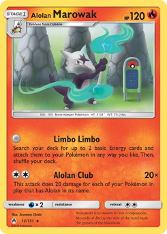 Alolan Marowak — Forbidden Light 12/131