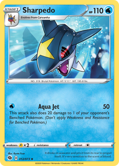 Sharpedo — Champion's Path 12/73