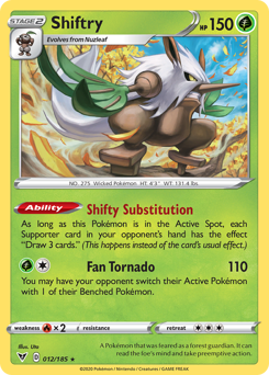 Shiftry — Vivid Voltage 12/185