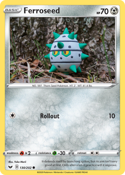 Ferroseed — Sword & Shield 130/202