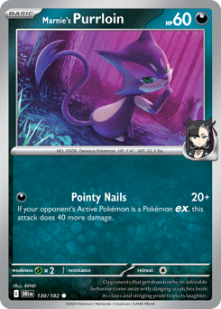 Marnie's Purrloin — Destined Rivals 130/182