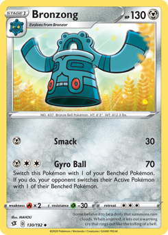 Bronzong — Rebel Clash 130/192