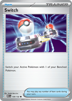 Switch — Mega Evolution 130/132