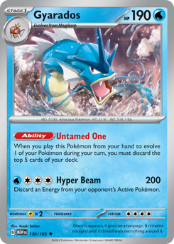 Gyarados — 151 130/165