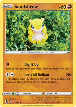 Sandshrew — Fusion Strike 131/264
