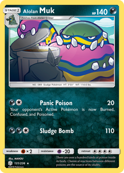 Alolan Muk — Cosmic Eclipse 131/236