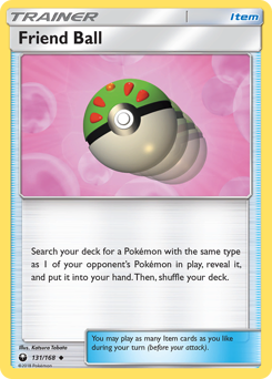 Friend Ball — Celestial Storm 131/168