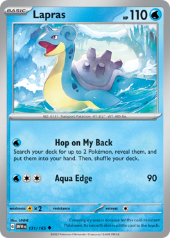 Lapras — 151 131/165