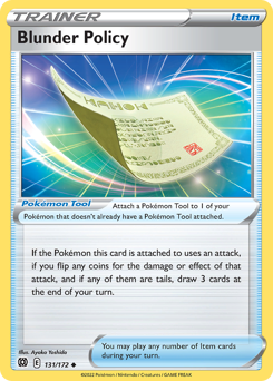 Blunder Policy — Brilliant Stars 131/172