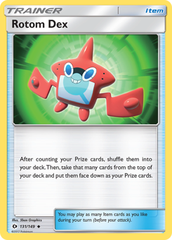 Rotom Dex — Sun & Moon 131/149