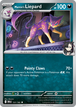 Marnie's Liepard — Destined Rivals 131/182