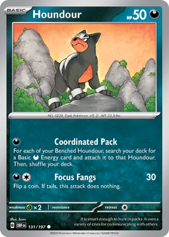 Houndour — Obsidian Flames 131/197