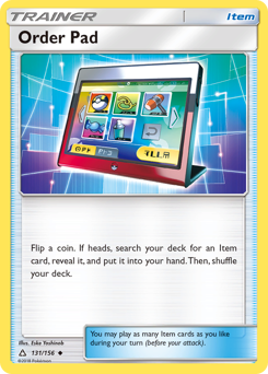Order Pad — Ultra Prism 131/156