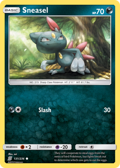 Sneasel — Unified Minds 131/236