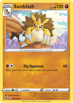 Sandslash — Fusion Strike 132/264