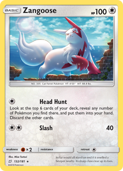 Zangoose — Team Up 132/181