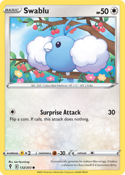 Swablu — Evolving Skies 132/203