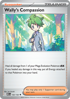 Wally's Compassion — Mega Evolution 132/132