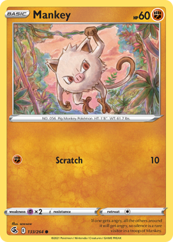 Mankey — Fusion Strike 133/264