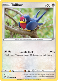 Taillow — Vivid Voltage 133/185