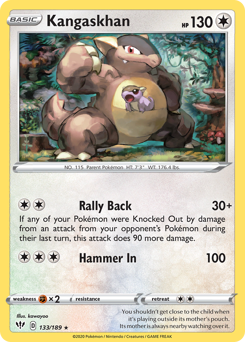 Kangaskhan — Darkness Ablaze 133/189