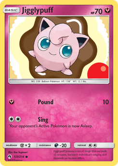 Jigglypuff — Lost Thunder 133/214