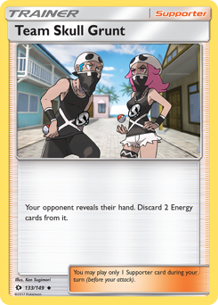 Team Skull Grunt — Sun & Moon 133/149