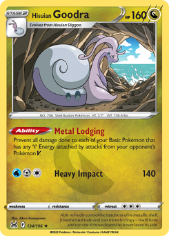 Hisuian Goodra — Lost Origin 134/196