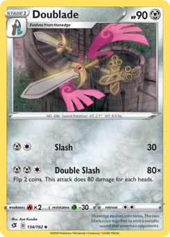 Doublade — Rebel Clash 134/192