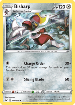 Bisharp — Sword & Shield 134/202