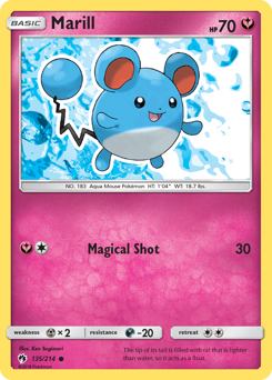 Marill — Lost Thunder 135/214