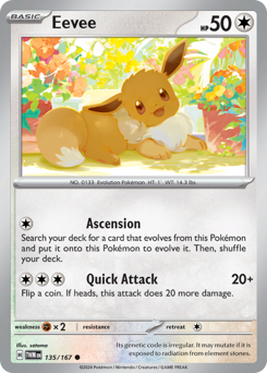Eevee — Twilight Masquerade 135/167